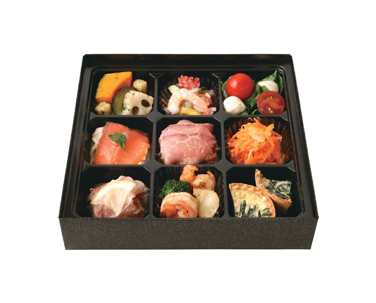 御料理・黒金砂目