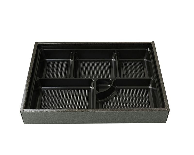 御料理　黒金砂目