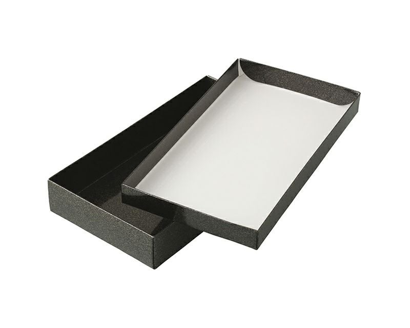 1人用）KS#7（無地）黒金砂目かぶせフタセット｜紙製折箱なら大成