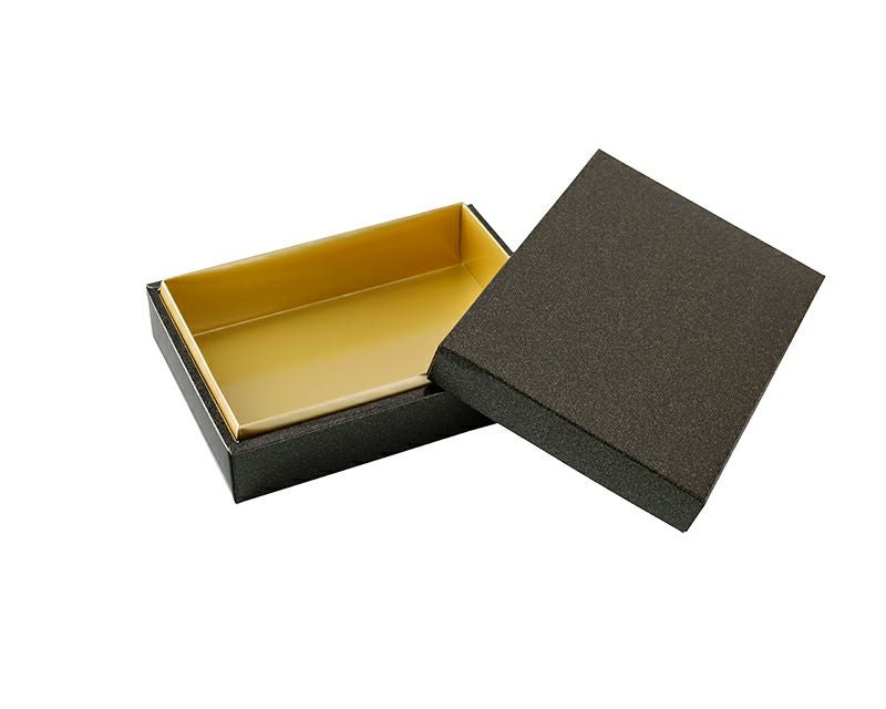 お重 #7-W・黒（内箱金）｜紙製折箱なら大成パック｜通販｜寿司