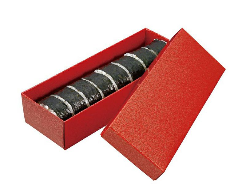 棒寿司折（朱）｜紙製折箱なら大成パック｜通販｜寿司・うなぎ・お弁当